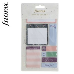 Filofax Öntapadó színes jelölő címke és jegyzet Multifit (Personal, A5, A4) Garden