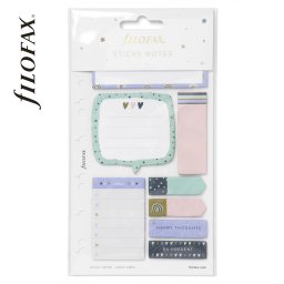 Filofax Öntapadó színes jelölő címke és jegyzet Multifit (Personal, A5, A4) Good Vibes