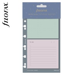 Filofax Öntapadó színes jelölő címke és jegyzet Multifit (Personal, A5, A4) Minimal