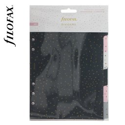 Filofax Elválasztó lapok Bianco 6 regiszter A5 Confetti