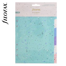 Filofax Elválasztó lapok Bianco 6 regiszter A5 Expressions