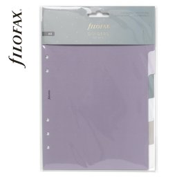 Filofax Elválasztó lapok Bianco 6 regiszter A5 Norfolk