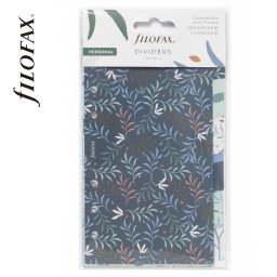 Filofax Elválasztó lapok Bianco 6 regiszter Personal Botanical