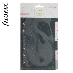 Filofax Elválasztó lapok Bianco 6 regiszter Personal Confetti