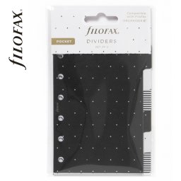 Filofax Elválasztó lapok Bianco 6 regiszter Pocket Moonlight