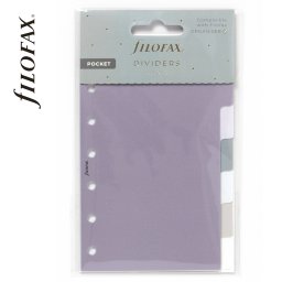 Filofax Elválasztó lapok Bianco 6 regiszter Pocket Norfolk