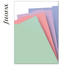 Filofax Notebook Elválasztó lapok Bianco A4 Classic Pastel