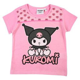 Hello Kitty Kuromi Pink gyerek rövid póló, felső 8 év / 128 cm