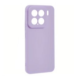 Szilikon telefonvédő (matt) LILA Xiaomi 15