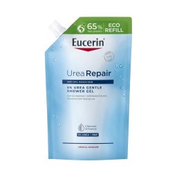 Eucerin Urea Repair 5% Urea bőrkímélő tusfürdő öko-utántöltő 400ml