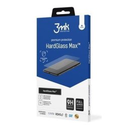 3mk edzett üveg HardGlass MAX Fekete Apple iPhone 15 Pro Max készülékhez