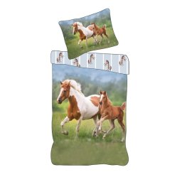 Lovas Little Hooves ágyneműhuzat 140×200cm, 70×90 cm