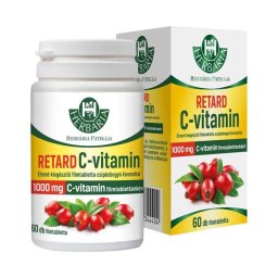 Herbária C-vitamin retard filmtabletta csipkebogyó kivonattal 60x