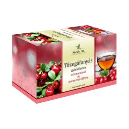 Mecsek Tőzegáfonyás gyümölcstea echinaceával és aranyvesszőfűvel 20x2g