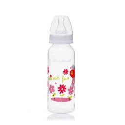 1 db Baby Bruin PP cumisüveg 240 ml + Ajándék - fehér színben