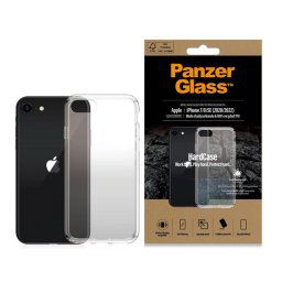 PANZERGLASS HARDCASE szilikon telefonvédő (ütésállóság, kameravédő, D3O anyag) ÁTLÁTSZÓ Apple iPhone 8 4.7, iPhone 7 4.7, iPhone SE 3 (2022)