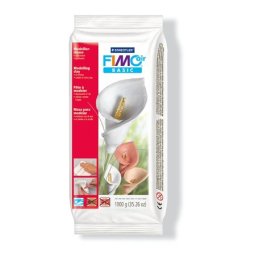 FIMO Gyurma, 1000 g, levegőre száradó, FIMO "Air Basic", fehér