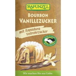Rapunzel bio Bourbon vaníliás cukor, 8 g