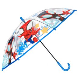Pókember Spidey Hero gyerek átlátszó esernyő ?72 cm