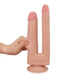 Skinlike Cock felcsatolható dupla anál dildo