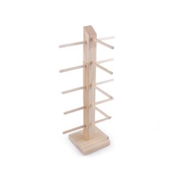 Fa karkötő/szemüveg állvány 37 cm