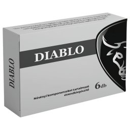 Diablo - étrend-kiegészítő kapszula férfiaknak (6 db)
