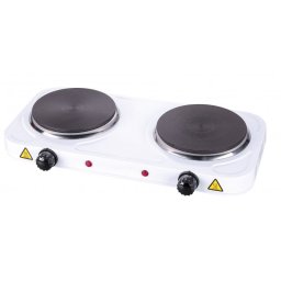 Esperanza Elektromos Tűzhely Cotopaxi - Dupla Főzőzónás, 1500W, Fekete #Fehér