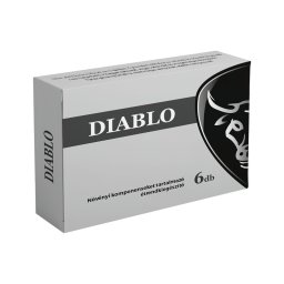Diablo - maca + ginzeng étrend-kiegészítő kapszula férfiaknak (6 db)
