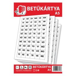 ICO Betűkártya, A5, ICO "Süni"