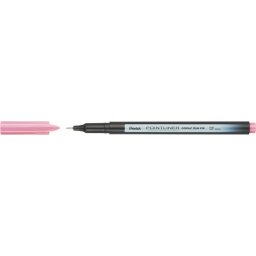 PENTEL Tűfilc, 0,4 mm, PENTEL "Pointliner", babarózsaszín