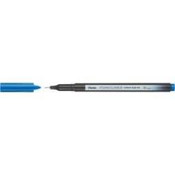 PENTEL Tűfilc, 0,4 mm, PENTEL "Pointliner", jégkék