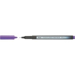 PENTEL Tűfilc, 0,4 mm, PENTEL "Pointliner", ibolyalila