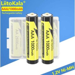 Liitokala 1.2v Aaa 1000mah Ni-mh 2.5a Akkumulátor R3 (5303)