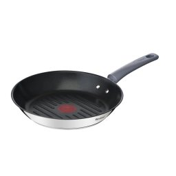 Tefal Grill serpenyő 26 cm rozsdamentes + tapadásmentes bevonat Daily Cook G7314055
