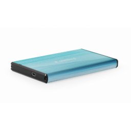 2.5" HDD SSD külső ház mobilrack USB3 kék Gembird (EE2-U3S-3-B)