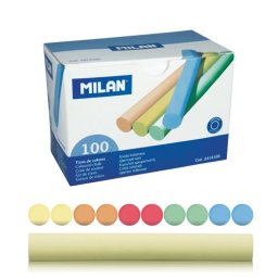 Színes kerek kréták Milan 100db
