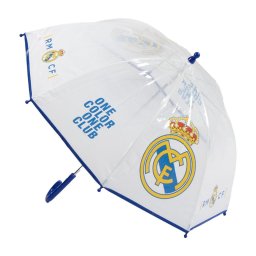 Real Madrid One Color gyerek átlátszó esernyő ?71 cm