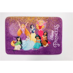 Disney Hercegnők Party lábtörlő, fürdőszobai kilépő 40x60 cm