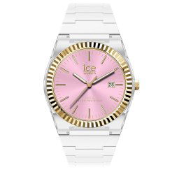 ICE Power - Fehér tiszta rózsaszín, női karóra - 36 mm - (024774)