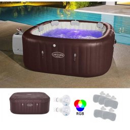 Lay-Z-SPA Bestway Maldives Hydrojet Pro masszázsmedence 196x66cm BW 6001U (új 2025-ös modell!)