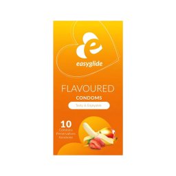 EasyGlide Flavoured - gyümölcs ízű óvszer (10 db)