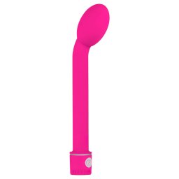 EasyToys Slim - vékony, hajlított fejű G-pont vibrátor (pink)