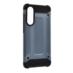 Defender szilikon telefonvédő (ütésállóság, légpárnás sarok, fémhatás) SÖTÉTKÉK Samsung Galaxy S25 Edge (SM-S937)