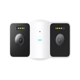 XIAOMI CW100 DUAL biztonsági kültéri kamera (360°-os, éjjellátó, mozgásérzékelés, IP66) FEHÉR