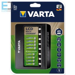 Varta Multi Charger PLus akkutöltõ, 8 csatornás, 8 AA vagy 8 AAA töltésére ( 4 órás gyorstöltés ) ( 57681 )