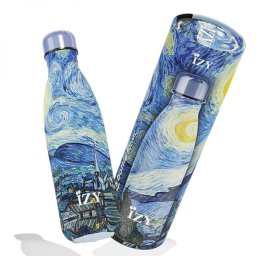 Van Gogh Csillagos éj duplafalú rozsdamentes acél kulacs - 500 ml