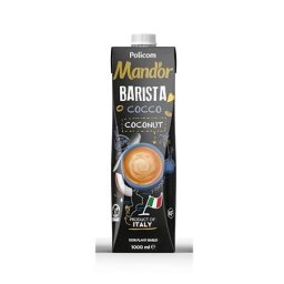 MAND'OR Növényi ital, dobozos, 1 l, MAND'OR "Prémium Barista", kókusz