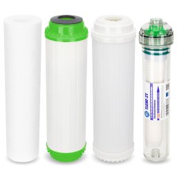 Aquafilter FP3-HJ-K1 víztisztító szűrőbetét készlet-4, 10"