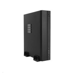 CHIEFTEC Compact Series/mini ITX ház, IX-06B-OP, Fekete, tápegység nélkül