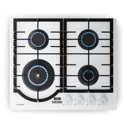 Klarstein Ignito gázfőzőlap | 8 kW | öntöttvas tartók | időzítő | hőmérséklet-szabályozás ()